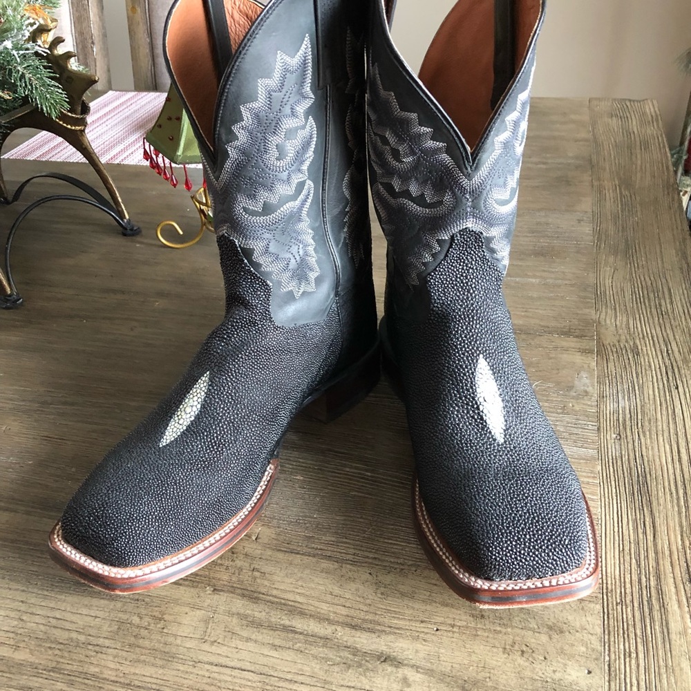 Dan Post exotic stingray boots